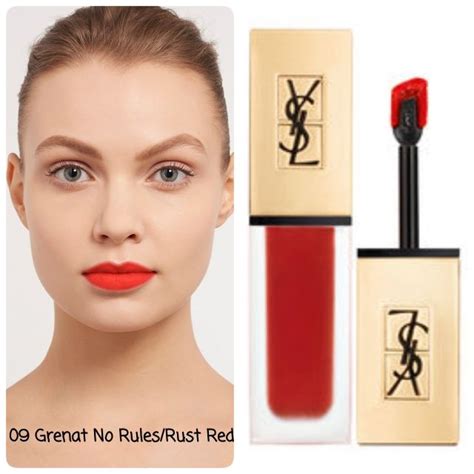 grenat no rules ysl|Yves Saint Laurent Tatouage Couture Matte Stain, 9 Grenat No .